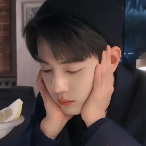 超元气超治愈肖战日系头像九宫格