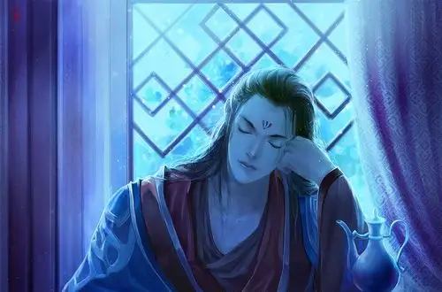 [125] [汐盏/绘] 古装妖孽帅哥古风美男子 动漫美少年二次元同人 插画