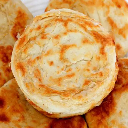 山东火烧硬面烧饼千层白面主食油酥火烧泰安范镇手工五香咸味发面