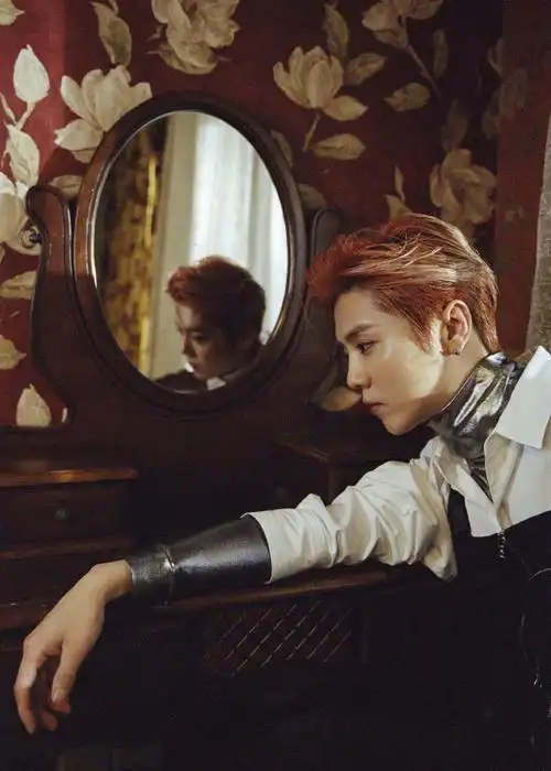 鹿晗绚烂光影胶片写真