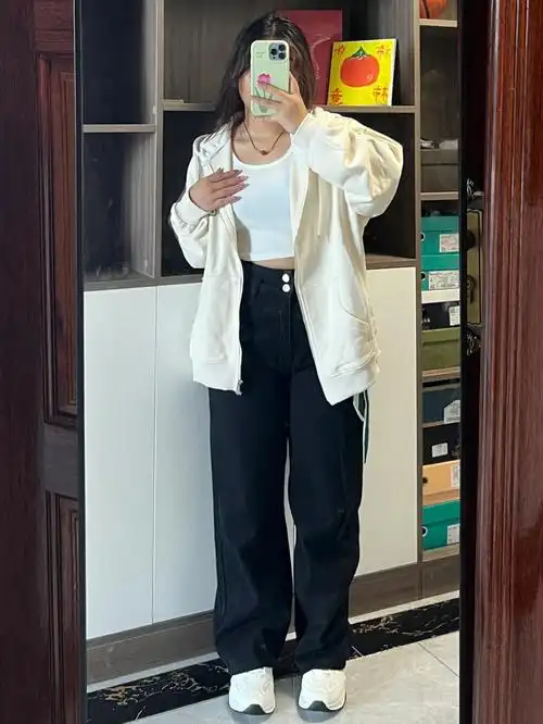 150120斤微胖穿搭一直在期待秋天来临