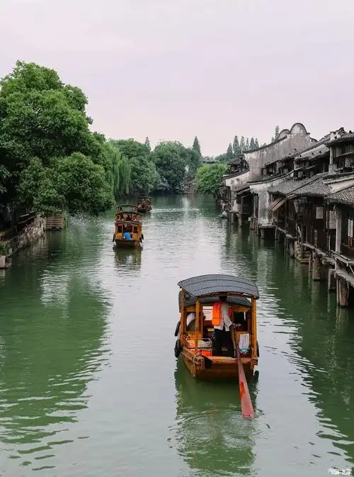 小桥流水在乌镇游