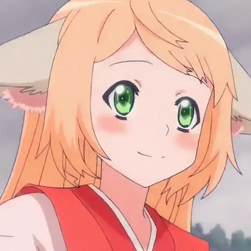 治愈系呆萌小可爱 x 自截修 橙色 红色系列 国漫女生头像09