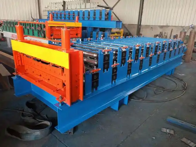 机械 彩瓦设备 新型全自动彩钢瓦机加宽840900双层压瓦机彩钢瓦楞机设