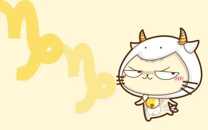 cc猫桌面壁纸之可爱的卡通的动物