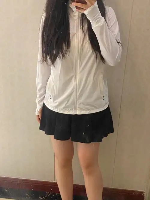 身高168体重137夏天显瘦防晒衣谁不爱