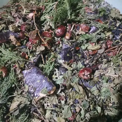 无患子,乌发的何首乌,女贞子,侧柏叶,黑芝麻止痒的透骨草还有几样秘方