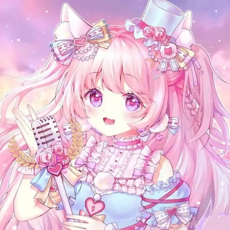 可爱粉色系头像 "喜欢花,喜欢海,也喜欢你."粉丝可抱图,记得吱一声哦!