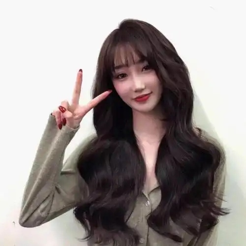 可以烫的渣女大波浪发型