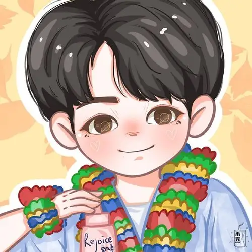 还有人没看过画出来的q版周柯宇吗超级可爱