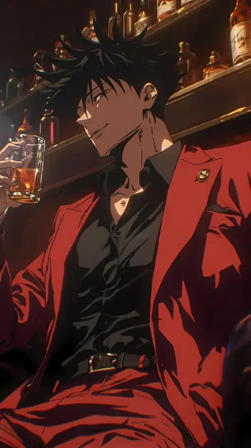 穿红色西装的动漫角色你最觉得谁穿的最帅