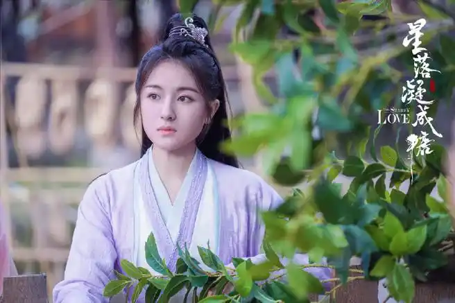 李兰迪夜昙紫衣剧照##李兰迪夜昙紫衣高马尾剧照##李兰迪夜昙紫衣