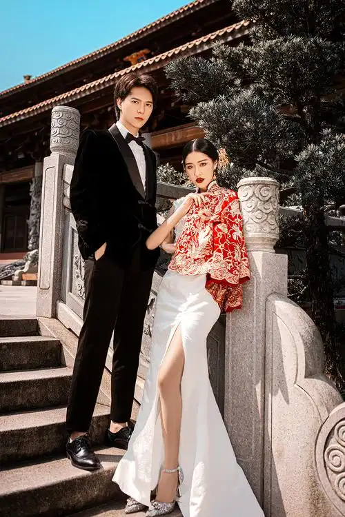 中西结合婚纱摄影