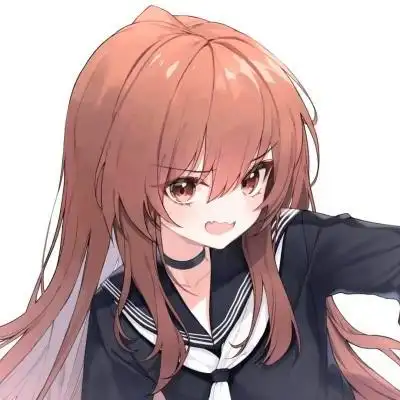 可爱动漫二次元呆萌女生头像图片