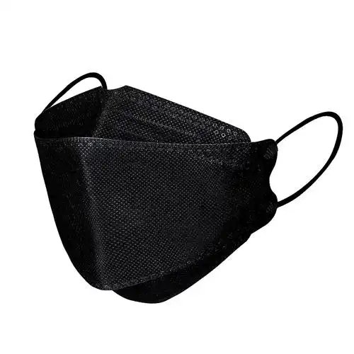 黑色n95口罩一次性3d立体透气女神时尚kf韩国94白kn95潮款男防护