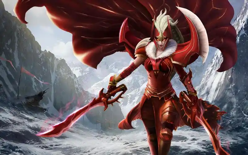 dota2  快速模式娱乐——闪电刀法——军团指挥官