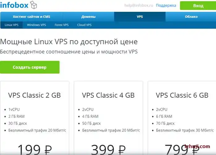 俄罗斯主机商infoboxru介绍虚拟主机vps独立服务器