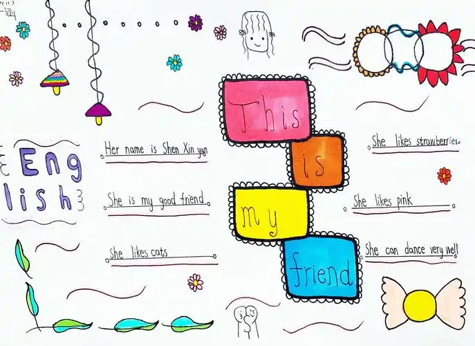 my friend ~正则小学四(11)班英语主题活动周