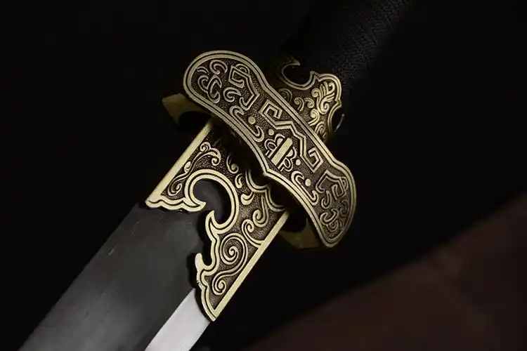 机智芽盗墓笔记黑金古刀一体刀 张起灵cosplay漫展演出拍照家居收藏