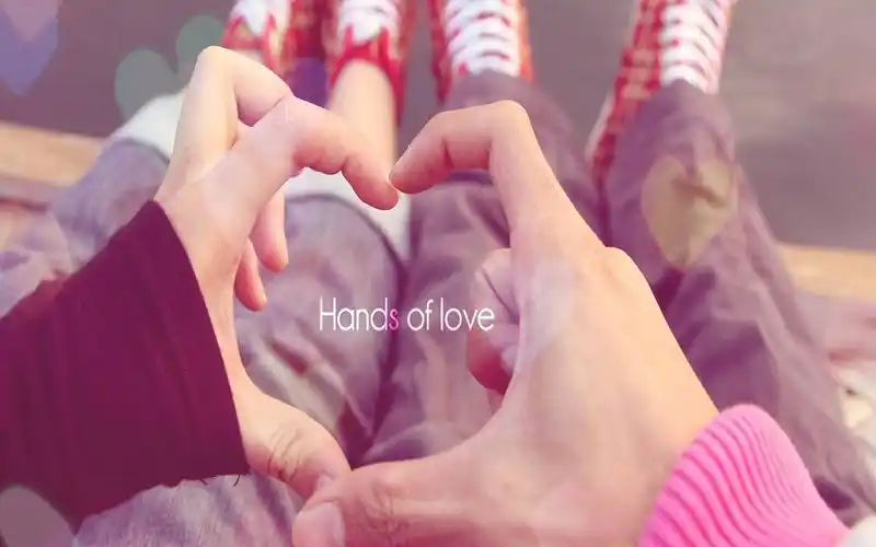 甜蜜浪漫情侣秀恩爱唯美意境小清新写真桌面壁纸(二)