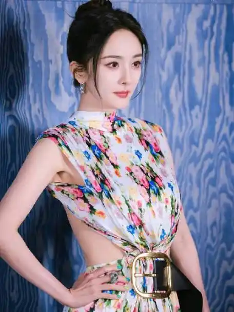 杨幂小水晚宴合照