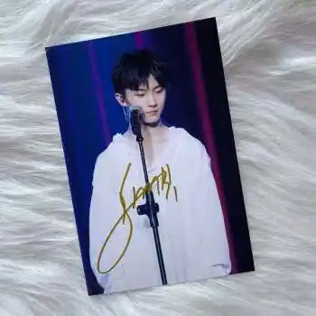 tnt时代少年团马嘉祺签名照 周边保真无印刷 送同学毕业礼物 款式2