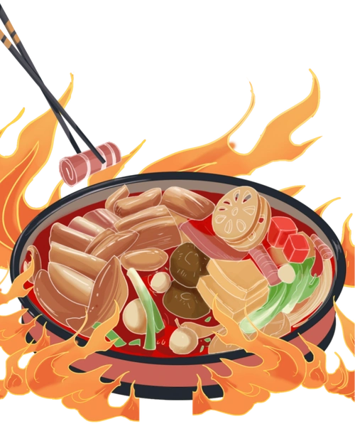 小宇s vlog18丨性价比巨高的旋转小火锅!一起"转"出盛夏的快乐