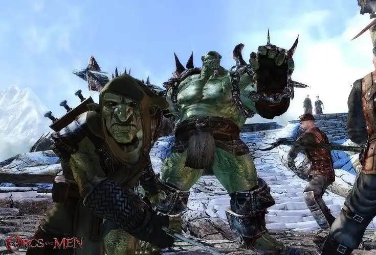 妖兽与人类最新截图强大兽人刻画的惟妙惟肖