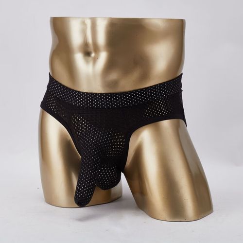 柯润莱枪弹分离内裤男士性感内裤家居男士内裤枪弹分离性感网孔透气