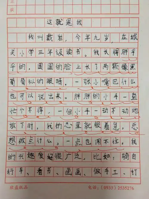 《三年级作文集》上