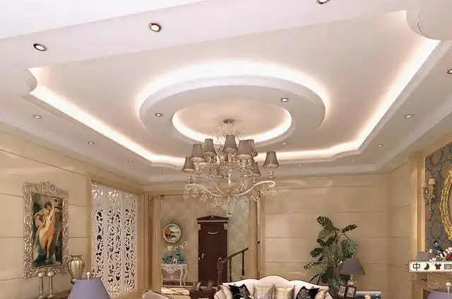 装修最流行的吊顶造型轻松提升客厅档次