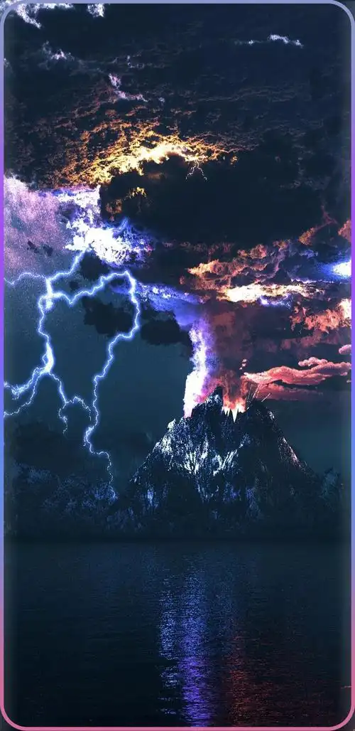 三星galaxy s8蓝光版曲面屏跑马灯壁纸分享!