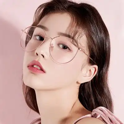 眼镜近视女韩版潮网红款素颜配眼镜框女大脸显瘦可配有度数眼睛架