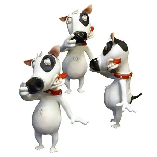 漂亮的动物角色插画设计3