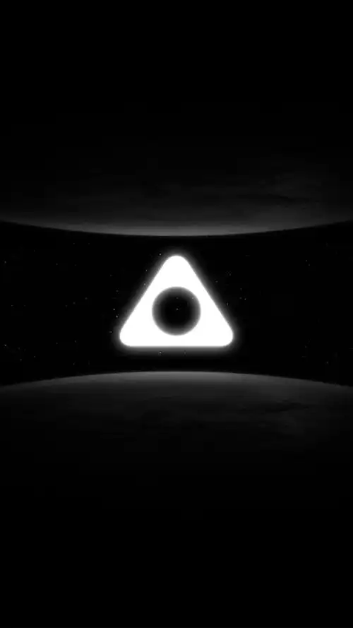 极简个性黑色背景图手机壁纸