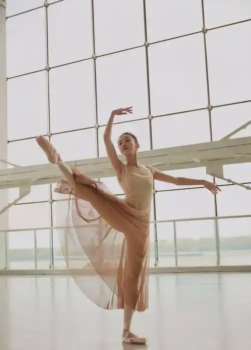 在剧里的精彩表现令人称赞,她从小学习舞蹈,最近曝光的吴谨言穿透明纱