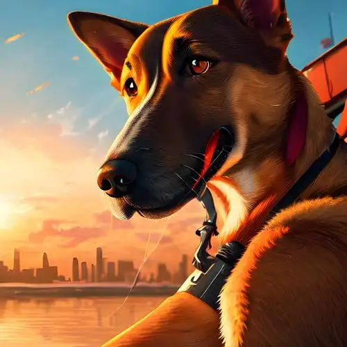 网我有信号枪 修狗头像