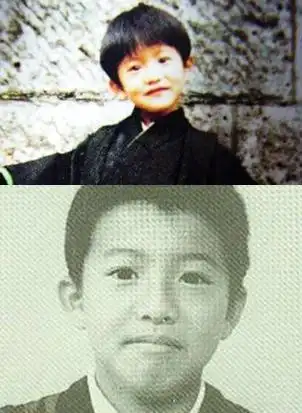 木村拓哉(きむら たくや) 小编语:啊啊,大神小时候就是一副