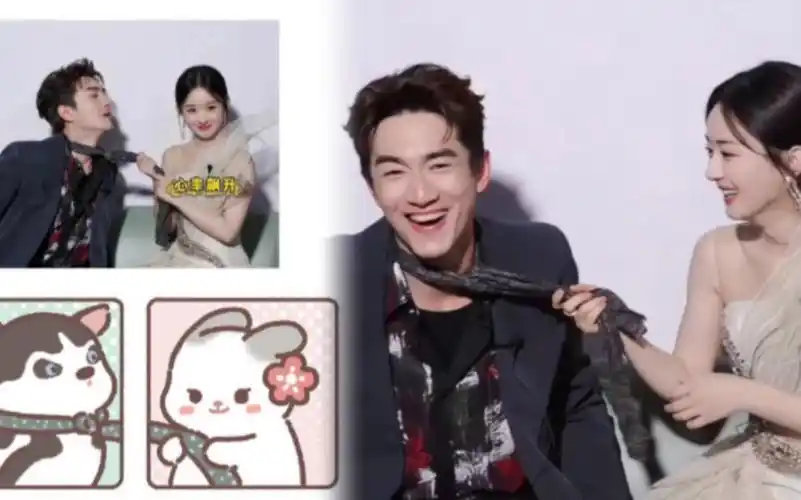 林更新赵丽颖 内娱唯一一对 女a男o 林狗眼神无解 嗑到真的了