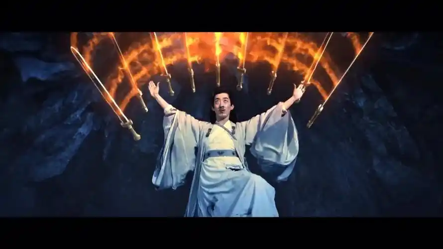 超越5毛钱的"万剑归宗"打boss就应该用这样的特效,太赞了-影视综视频