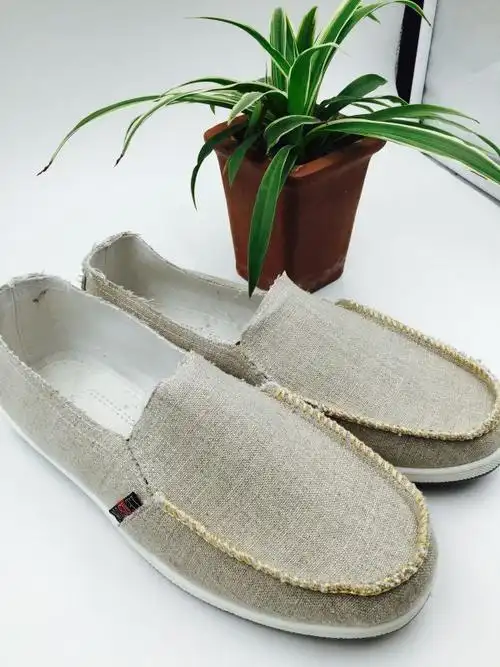 亚麻布鞋