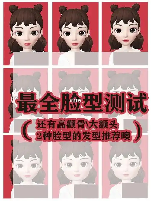 最全自测脸型6015正确78教你找到适合自己发型