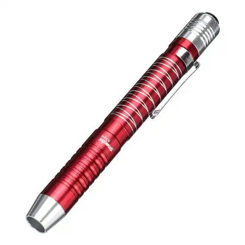 skywolfeye医用笔式手电筒铝合金医用笔灯 led笔式手电筒瞳孔笔灯