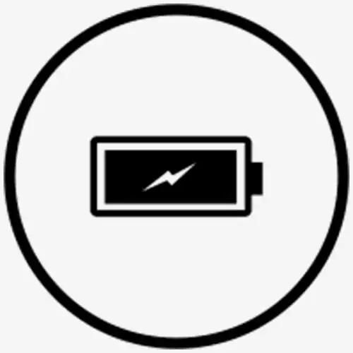 圆形充电指示牌