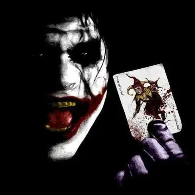 求恐怖小丑风格头像