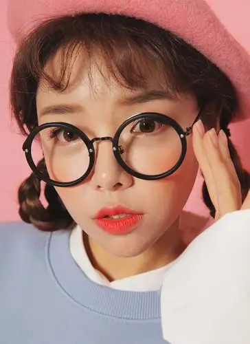 可爱款圆框金属镜腿眼镜 | 韩国女装no.1网店 stylenanda 中文官网