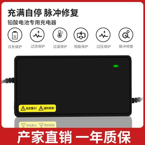 松吉新国标电动车电瓶通用充电器48v12ah60v20ah72v30ah两孔