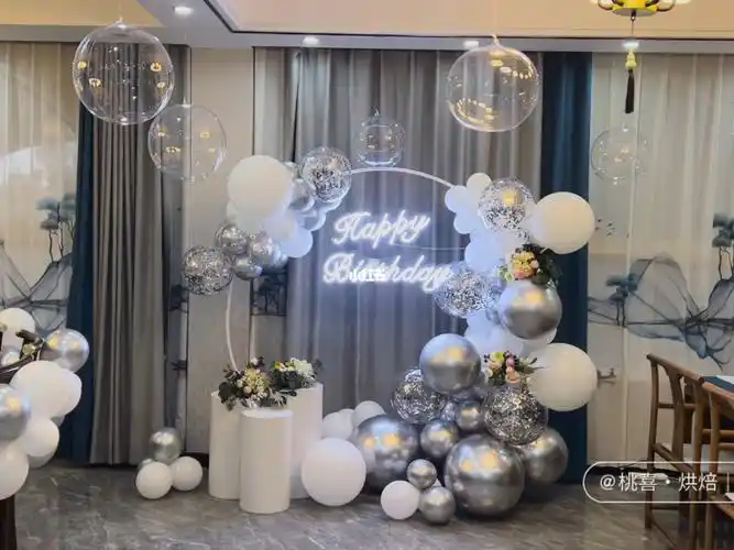 生日包间场景布置