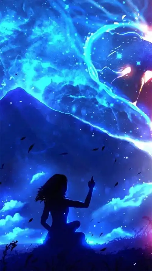 出单:星空动漫少女壁纸