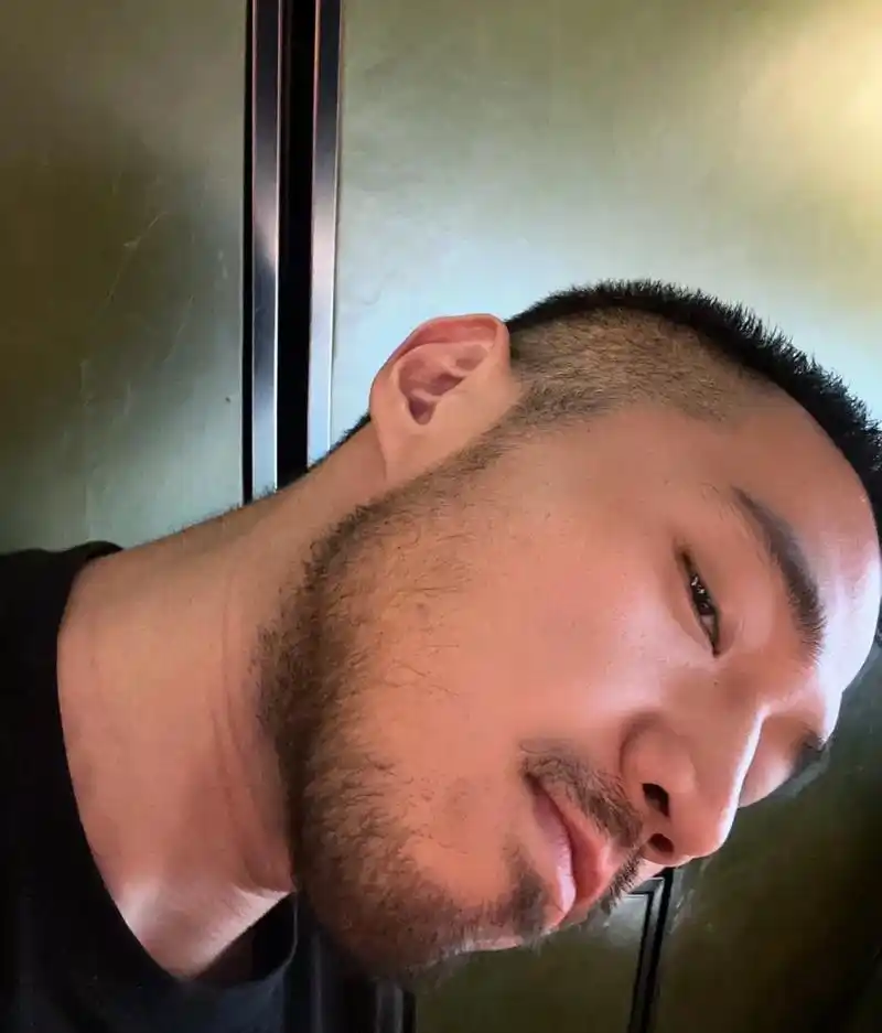 自己动手染发修剪一条龙09.#寸头 #络腮胡子 #糙汉 #胡 - 抖音